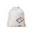 Muselina calico nueva bolsa de hilo de algodón de colores pequeña con doble hilo bolsas de cordón de lona orgánica personalizadas